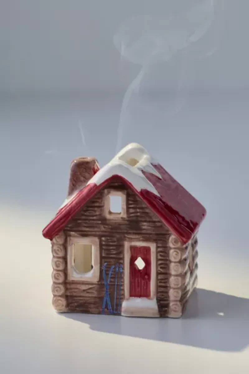 Paddywax House Cone Incense & Tea Light Holder Set