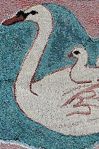 Olivia Wendel Swan Blanket