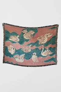 Olivia Wendel Swan Blanket