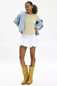BDG Sloane Layered Twofer Slim Long Sleeve Tee