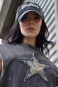 Mindblown Charcoal Rebel Hat