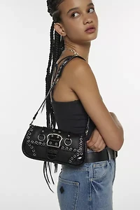 Silence + Noise Jade Laced Rivet Bag