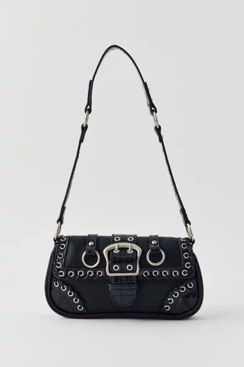 Silence + Noise Jade Laced Rivet Bag