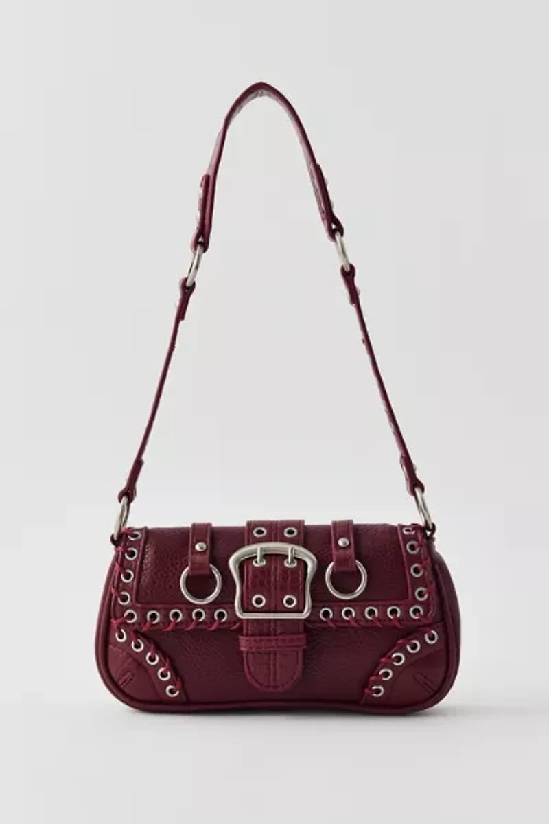 Silence + Noise Jade Laced Rivet Bag
