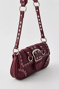 Silence + Noise Jade Laced Rivet Bag