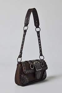 Silence + Noise Jade Laced Rivet Bag