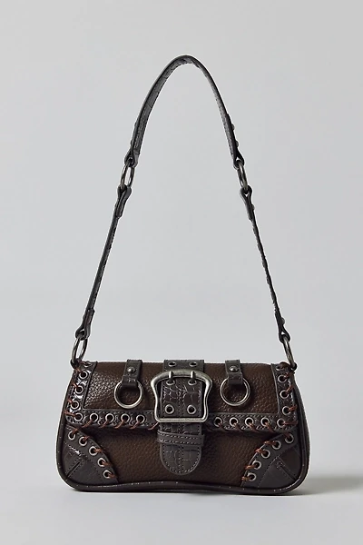 Silence + Noise Jade Laced Rivet Bag