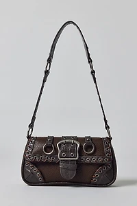 Silence + Noise Jade Laced Rivet Bag