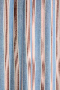 Multi-Striped Patterned Shower Curtain