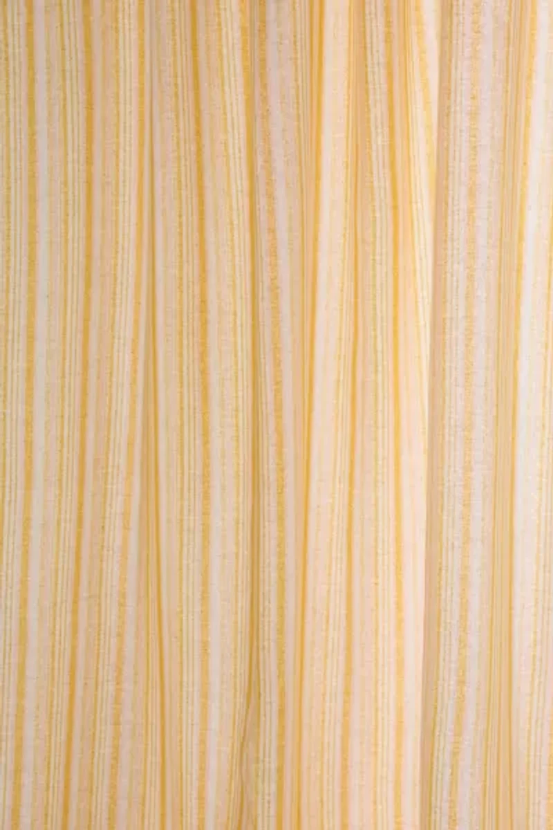 Multi-Striped Patterned Shower Curtain