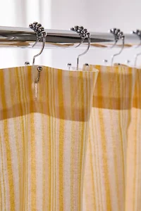Multi-Striped Patterned Shower Curtain
