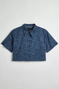 WILDFANG UO Exclusive Essential Cropped Short Sleeve Shirt