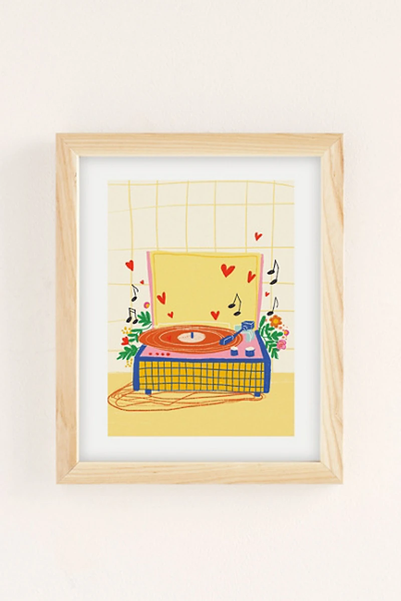 Gigi Rosado Vinyl Love Art Print