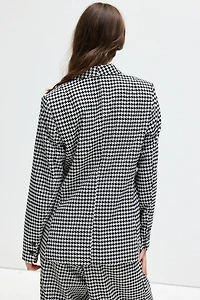 WILDFANG Empower Houndstooth Tux Blazer