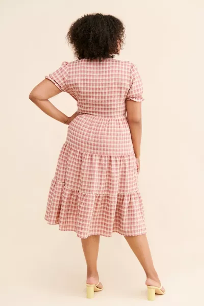 Nuuly Says Gah! Victoria Plaid Wrap Dress