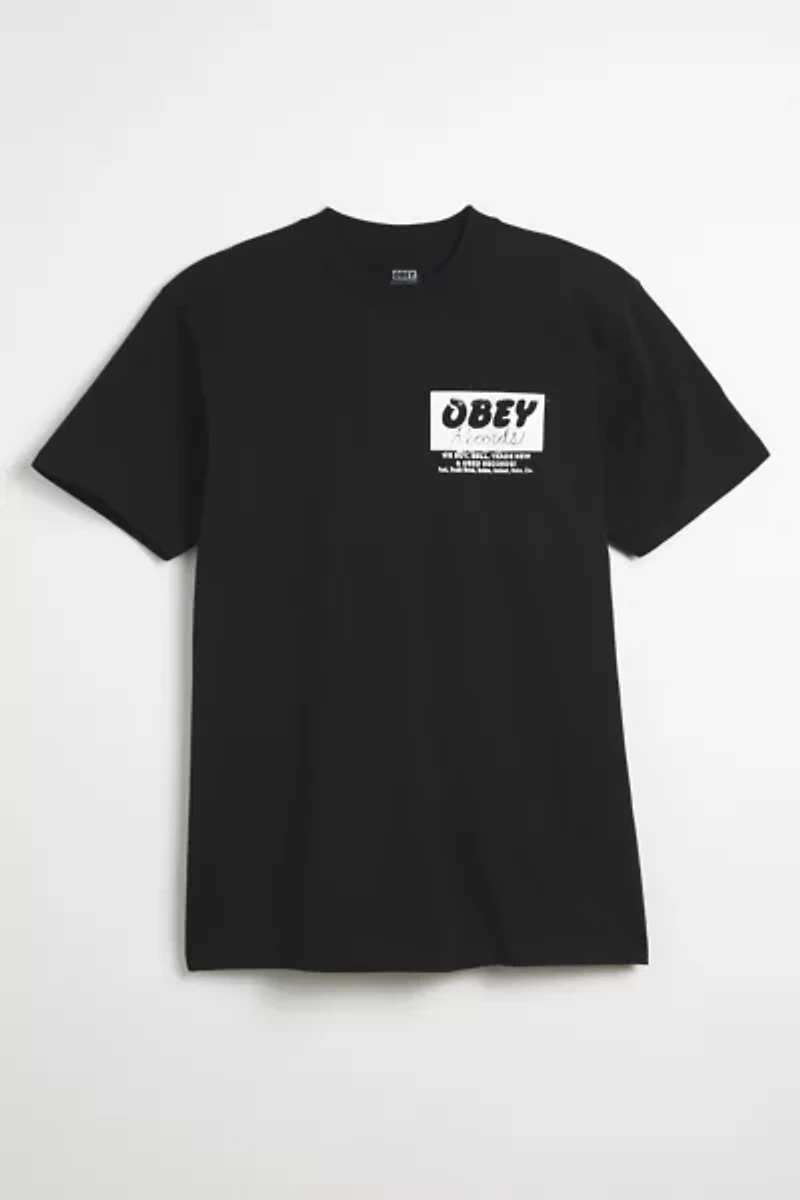 OBEY Records Graphic Tee