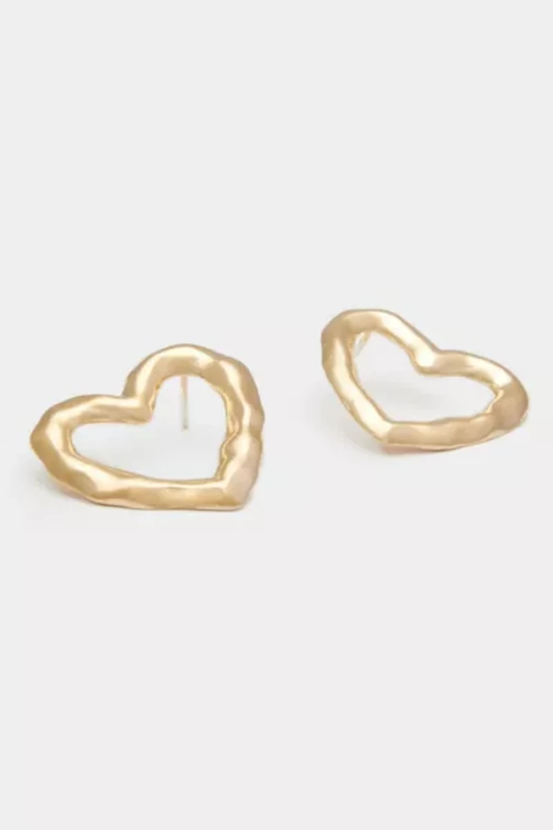 Deux Lions Jewelry Lulu Heart Earrings