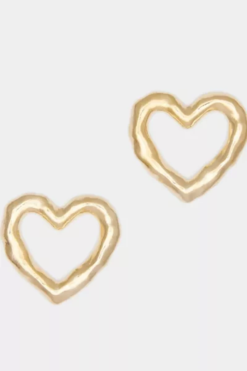 Deux Lions Jewelry Lulu Heart Earrings