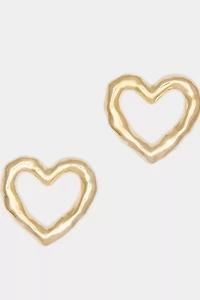 Deux Lions Jewelry Lulu Heart Earrings
