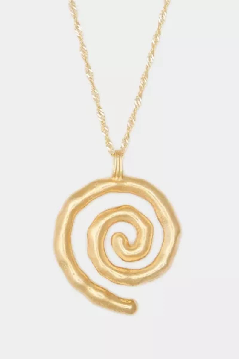 Deux Lions Jewelry Sacred Spiral Necklace