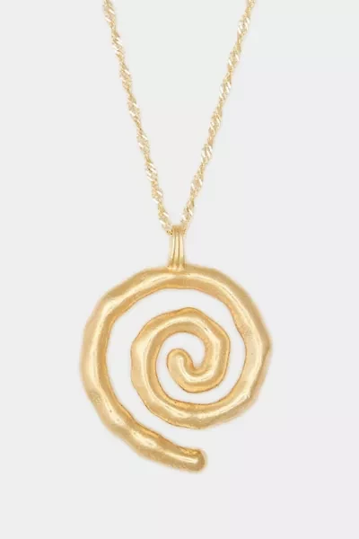 Deux Lions Jewelry Sacred Spiral Necklace