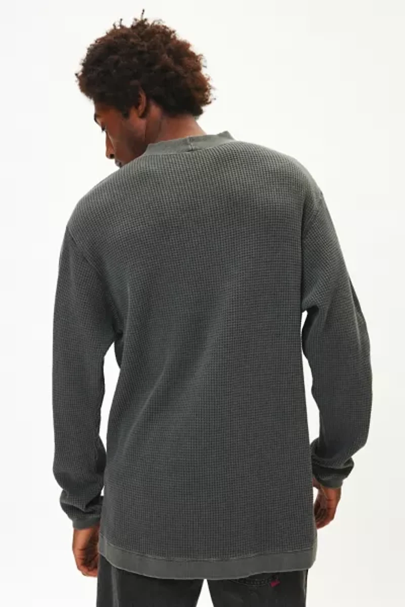 Manastash Heavy Snug Thermal Long Sleeve Mock Neck Tee