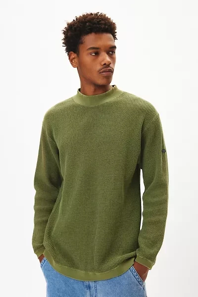 Manastash Heavy Snug Thermal Long Sleeve Mock Neck Tee