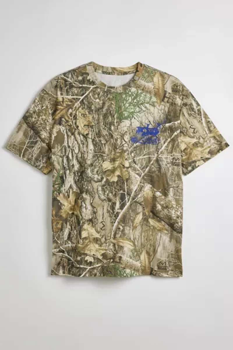 Old Milwaukee Logo Graphic Camo Tee
