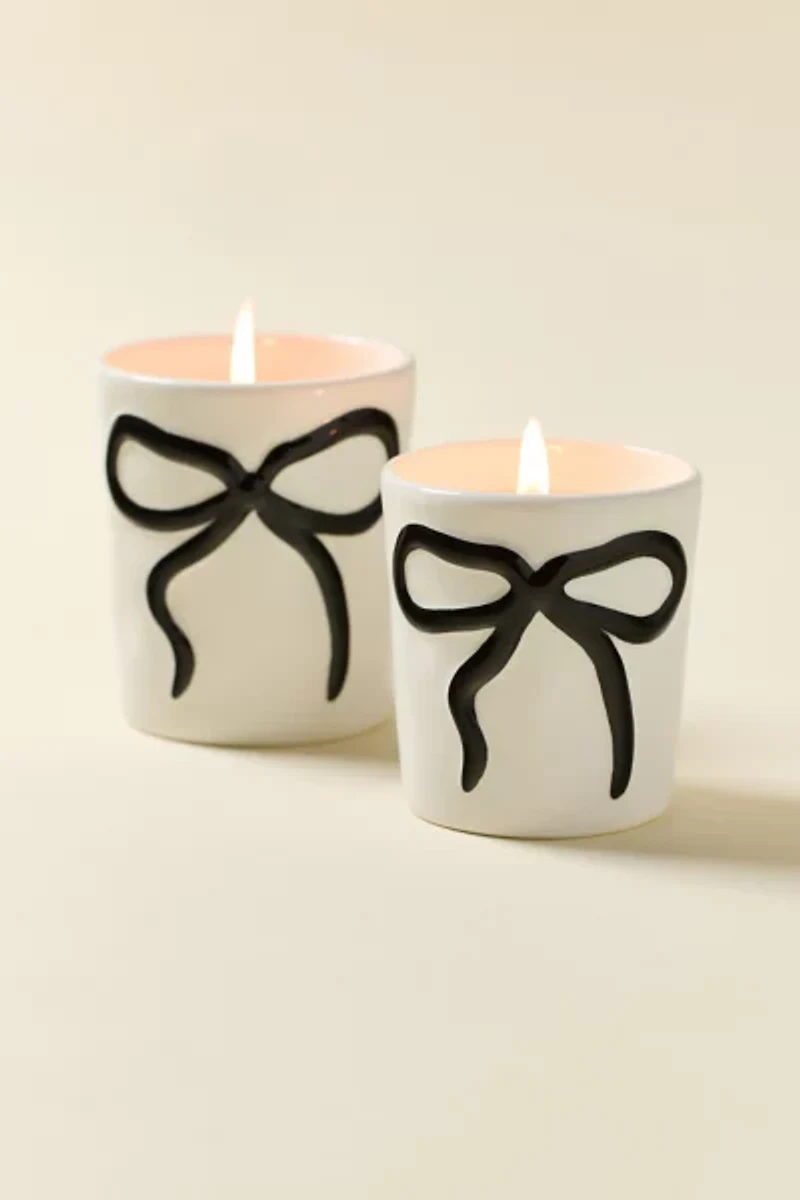 Bow Scented Candle