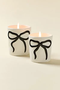 Bow Scented Candle