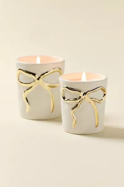 Bow Scented Candle