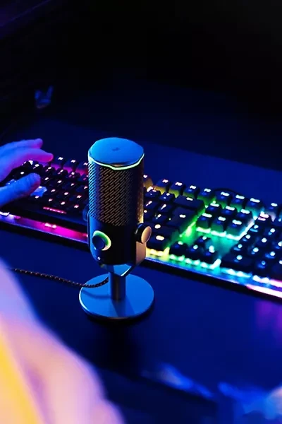JBL Quantum Stream Studio USB Recording + Gaming Microphone