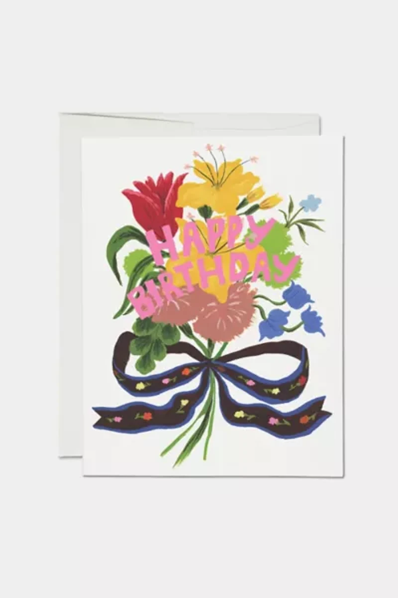 Red Cap Picked for You Birthday Greeting Card