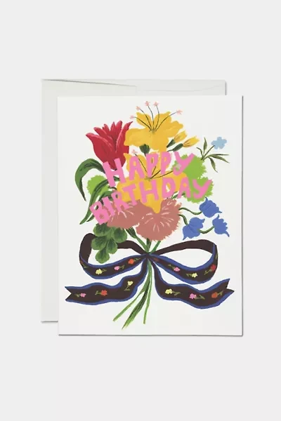 Red Cap Picked for You Birthday Greeting Card