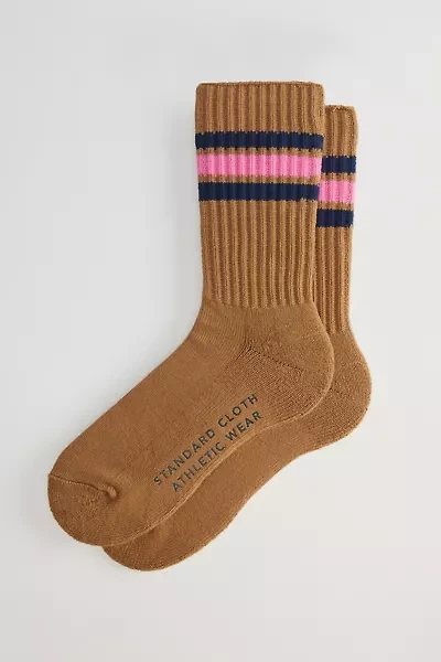 Standard Cloth Athletic Stripe Crew Sock