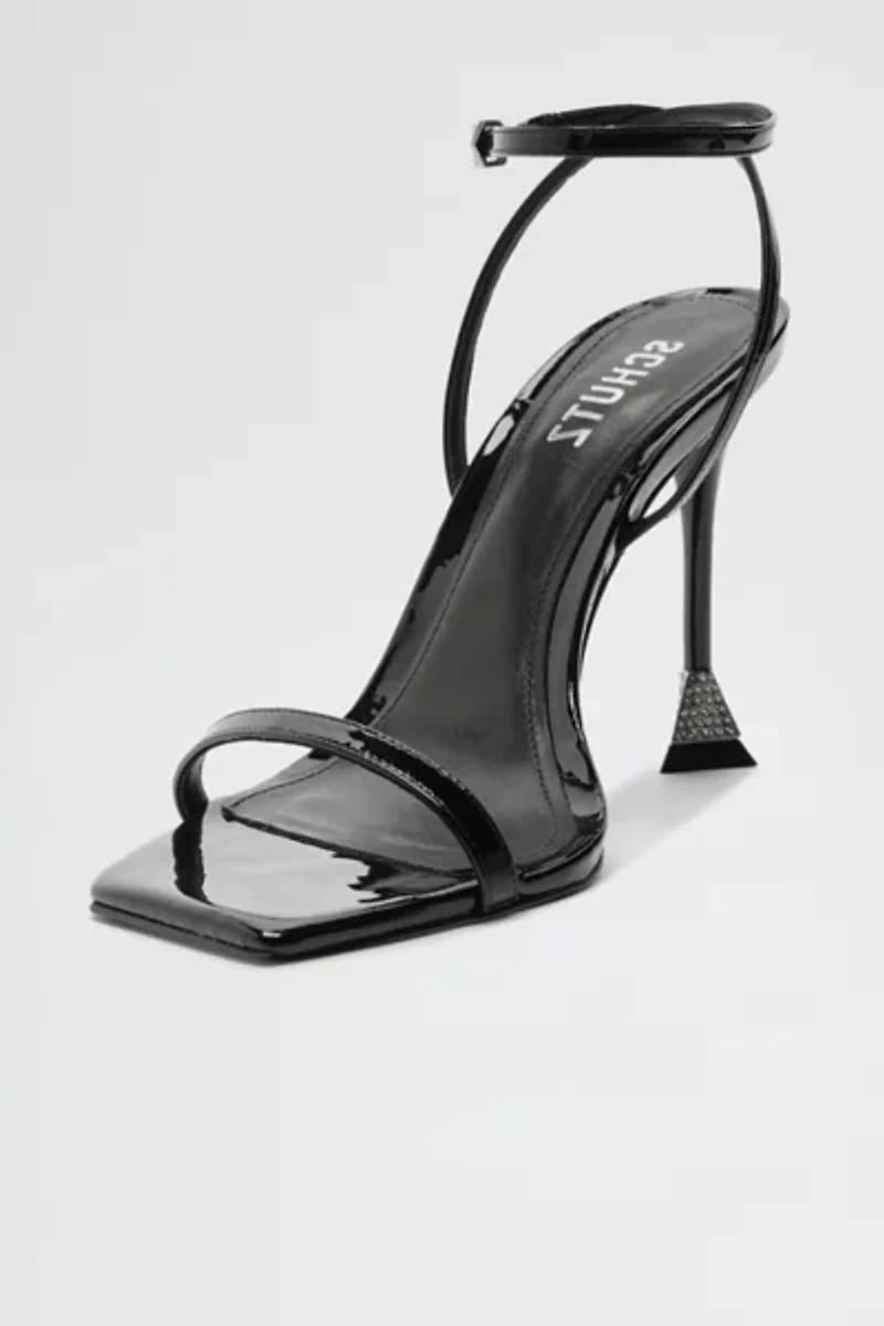 Schutz Patent Leather Joanna Heeled Sandal