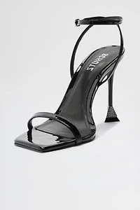 Schutz Patent Leather Joanna Heeled Sandal
