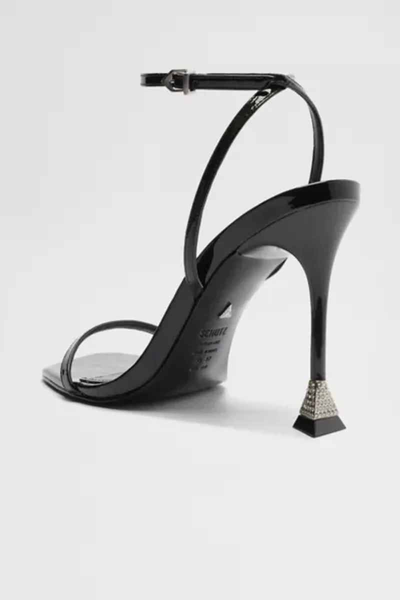 Schutz Patent Leather Joanna Heeled Sandal