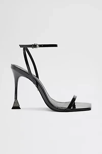 Schutz Patent Leather Joanna Heeled Sandal