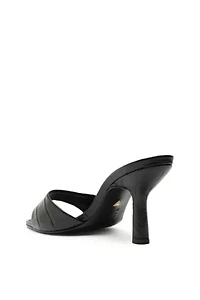 Schutz Posseni Leather Heeled Mule