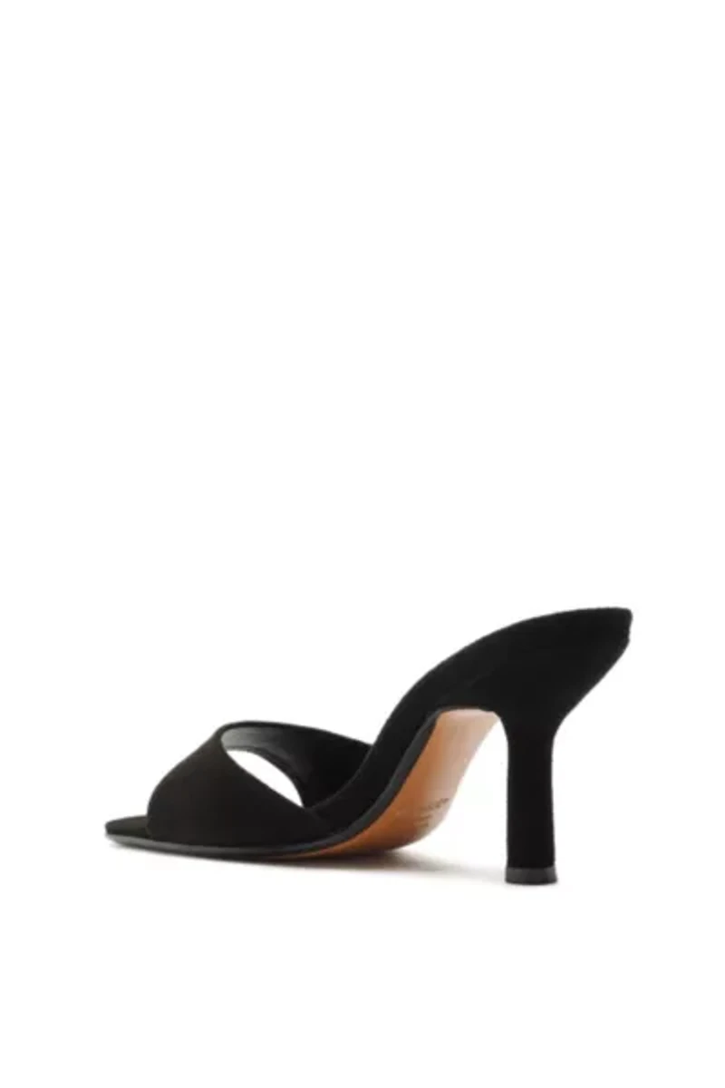Schutz Posseni Leather Heeled Mule