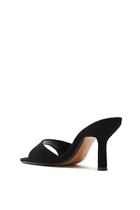 Schutz Posseni Leather Heeled Mule