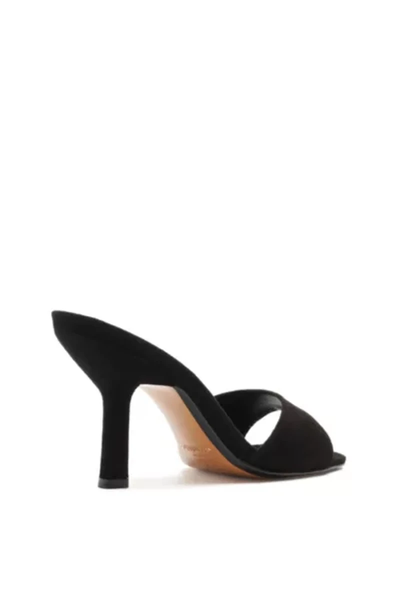 Schutz Posseni Leather Heeled Mule