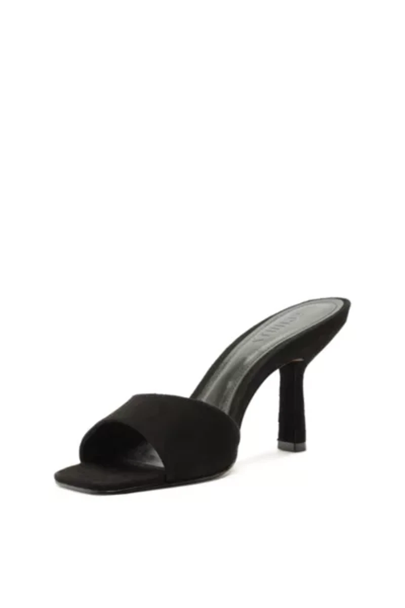 Schutz Posseni Leather Heeled Mule