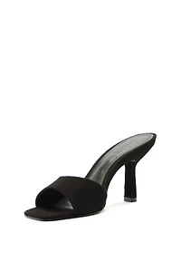 Schutz Posseni Leather Heeled Mule