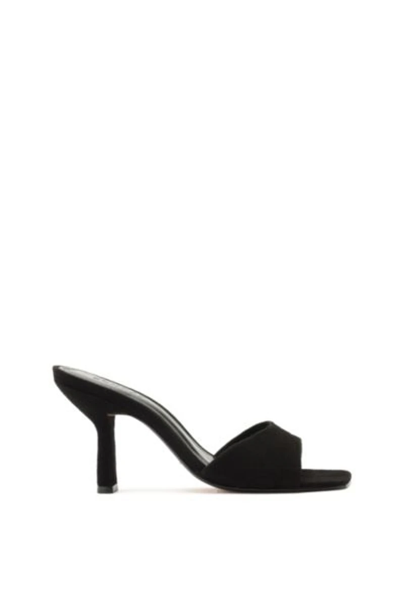 Schutz Posseni Leather Heeled Mule