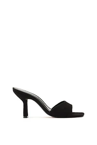 Schutz Posseni Leather Heeled Mule