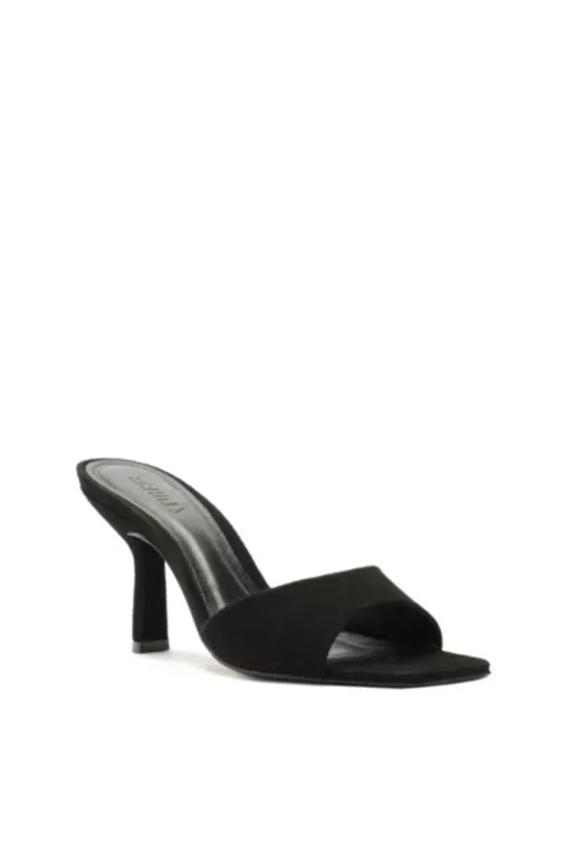 Schutz Posseni Leather Heeled Mule