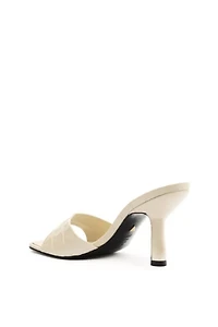 Schutz Posseni Leather Heeled Mule