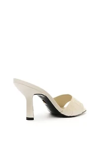 Schutz Posseni Leather Heeled Mule